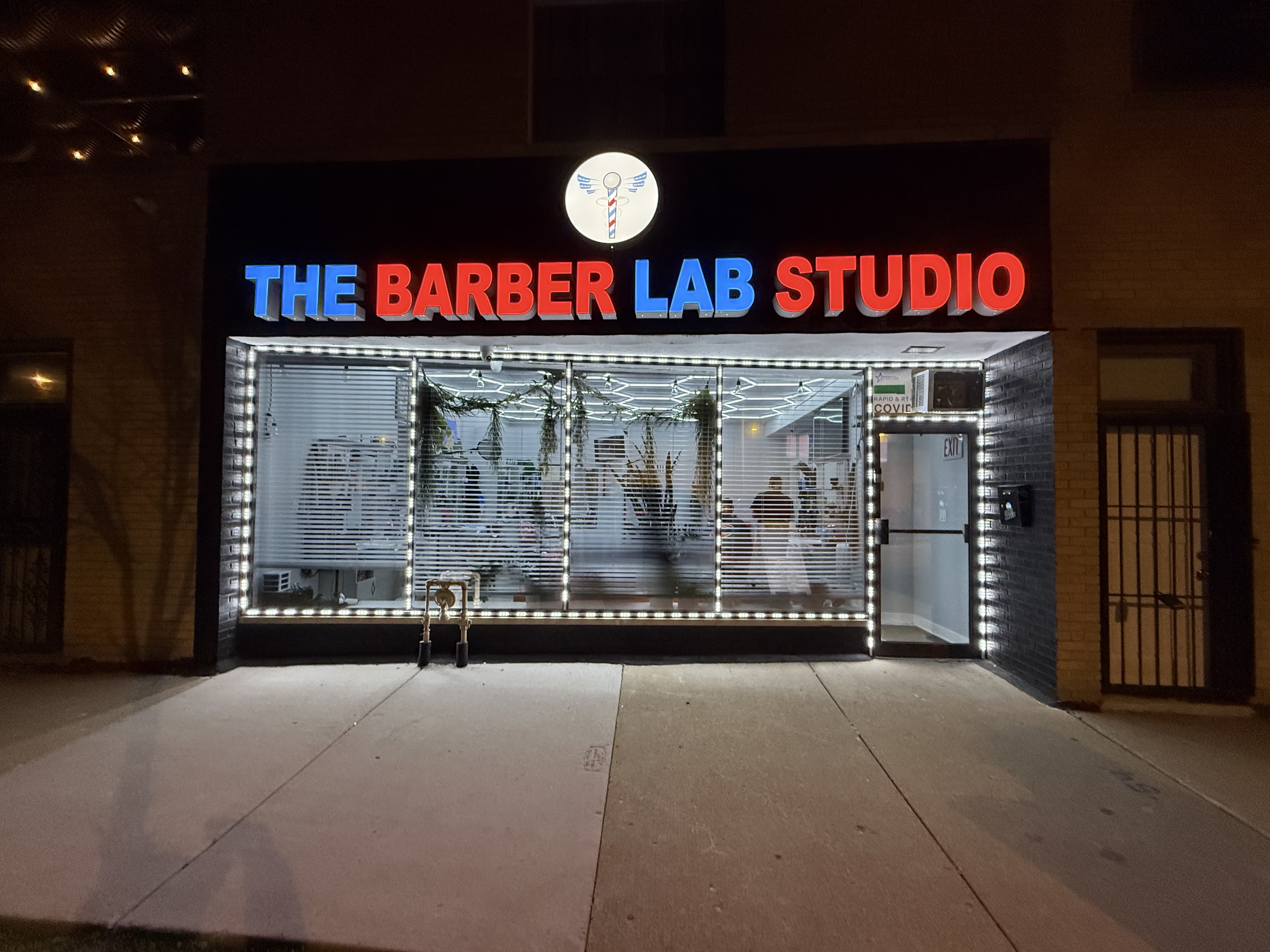 Barbershop haircut example